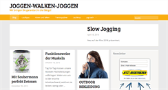 Desktop Screenshot of jogcoach-blog.com